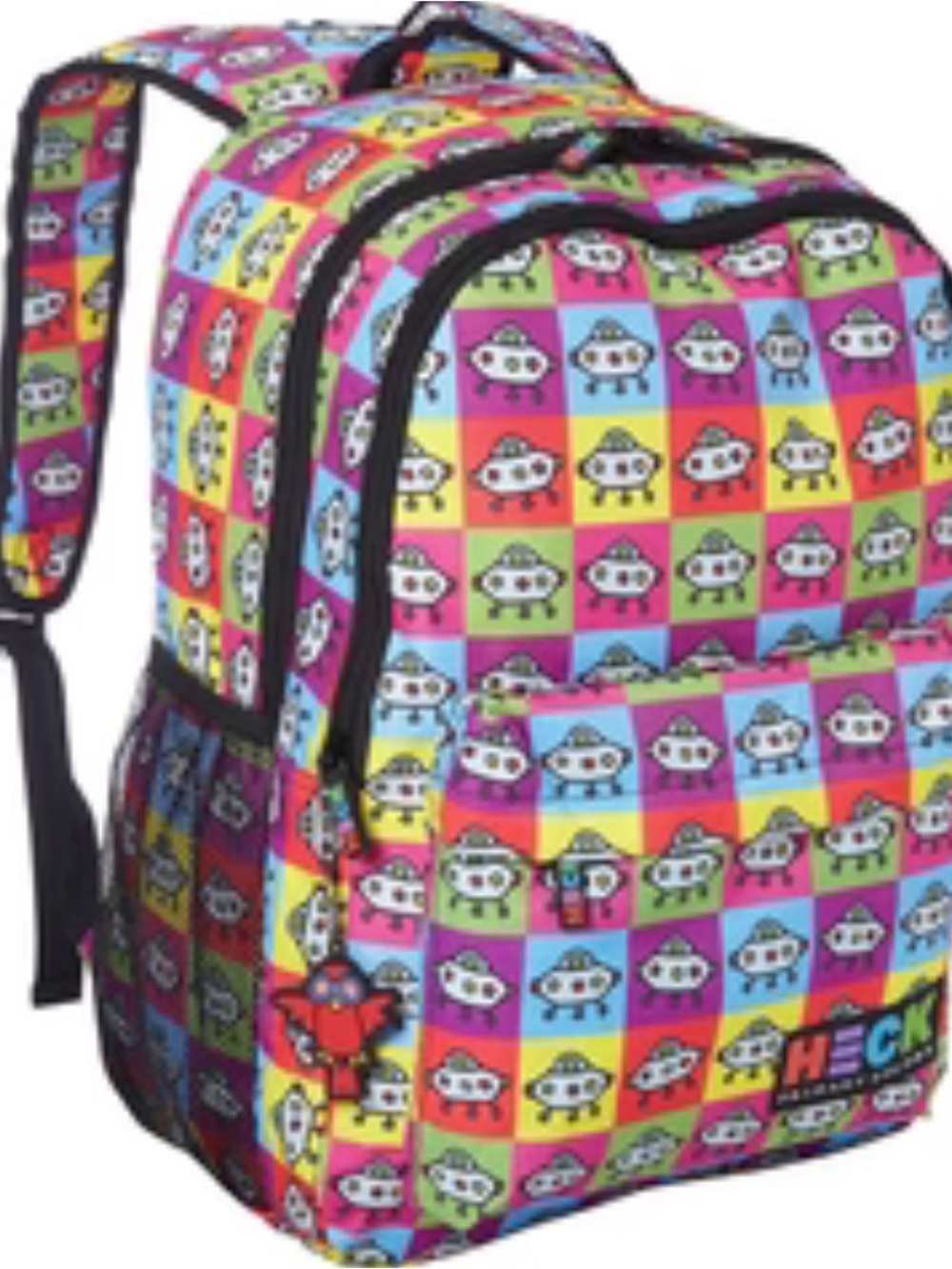 Ed Heck Multi POD Backpack 19" Primary Colors The world of Ed Heck Rainbow